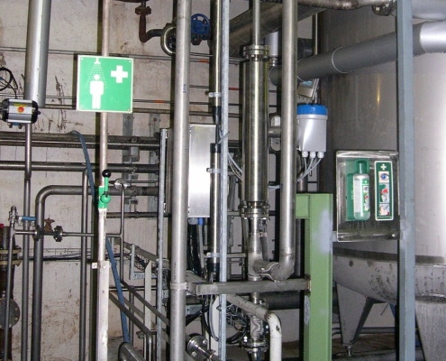 Custody transfer measurement of sugary syrup